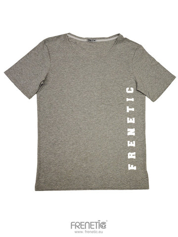 BAXTER-05/00-gray cotton t-shirt