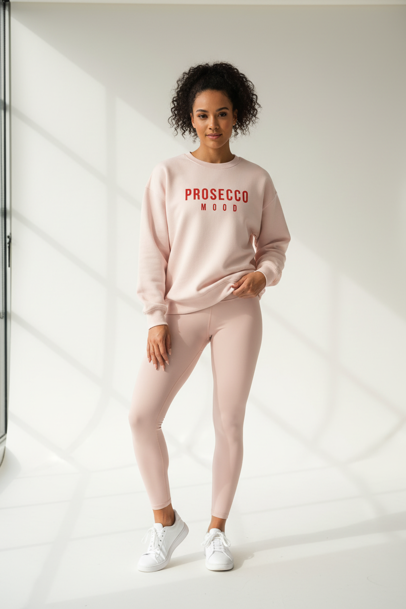 JUNO cotton sweater - Valentin Prosecco Mood