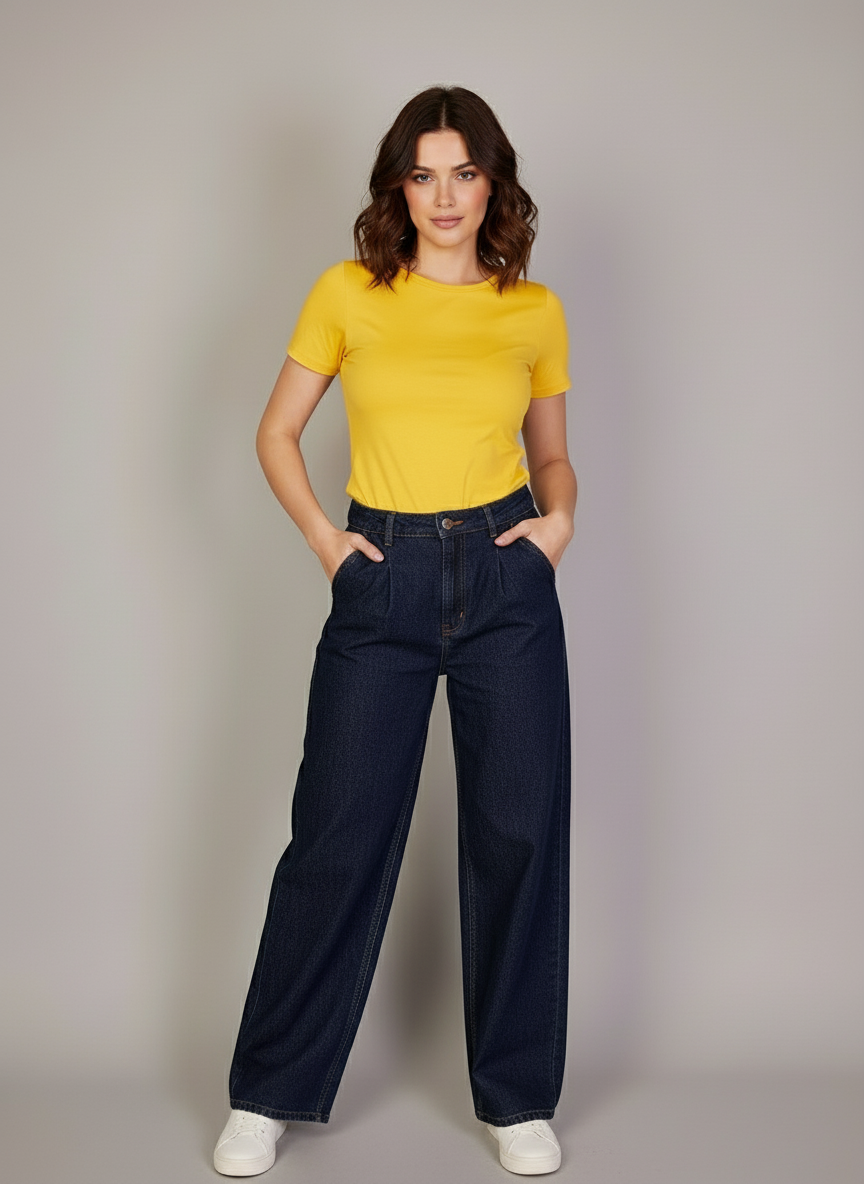 HALSTON-15 oranžové dámske tričko s krátkym rukávom