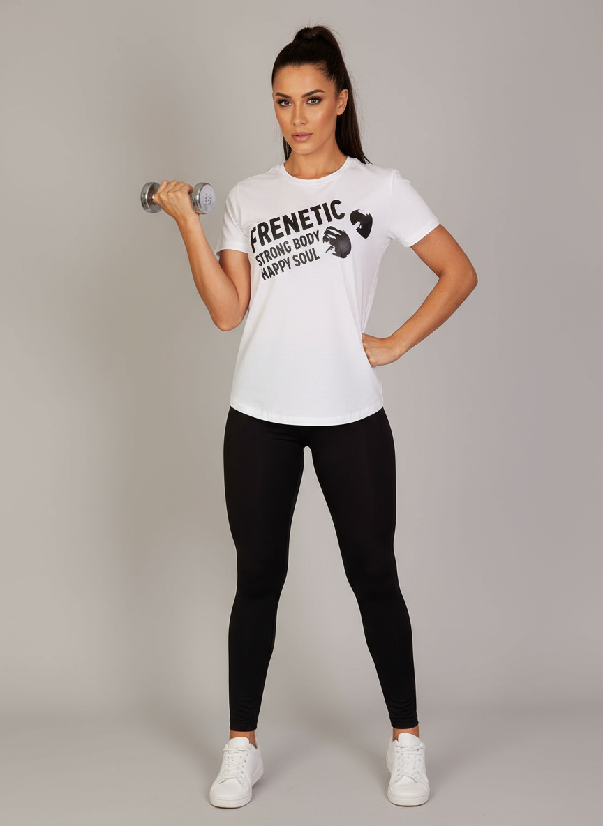 Barbell-00/01 férfi pamut póló