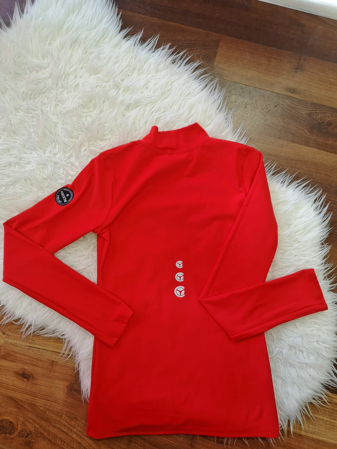 LORD-01 black high neck fitness top