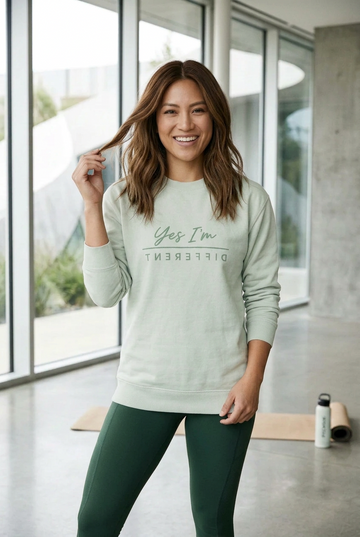 JUNO cotton sweater - Valentin Prosecco Mood