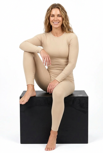 Hip-00 white women's long-sleeved sports top