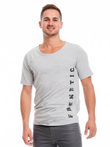 BAXTER-05/02-šedé bavlnené tričko