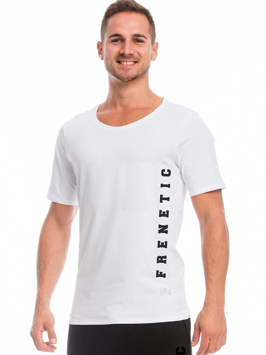 BAXTER-00/02-fehér pamut poló