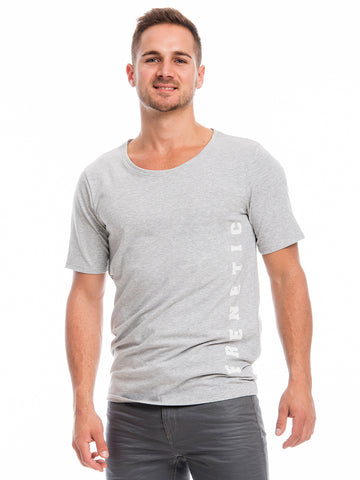 BAXTER-05/00-gray cotton t-shirt