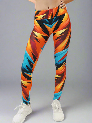 COLOR-4 színes leggings