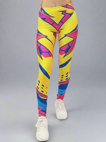 COLOR-5 színes leggings