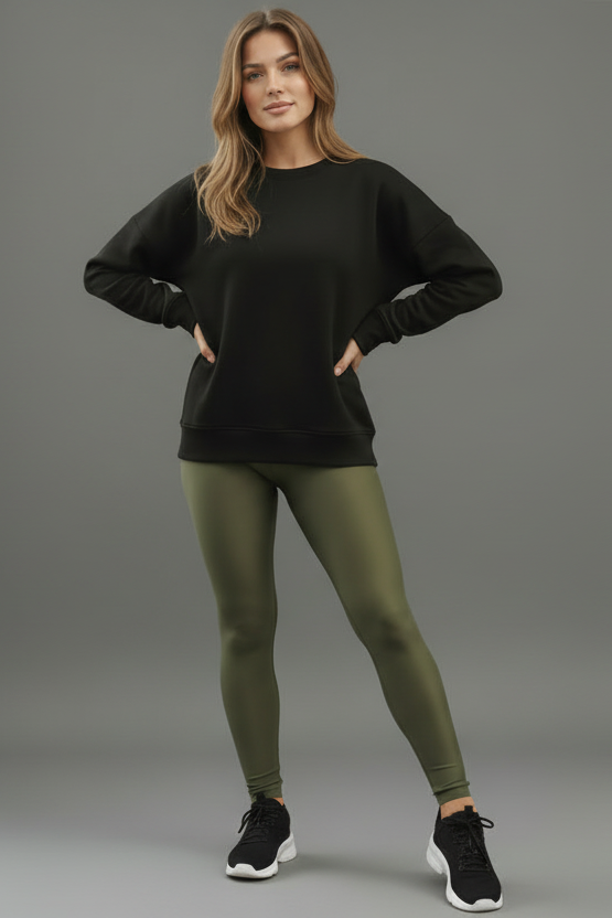 JUNO cotton sweater - Valentin Prosecco Mood