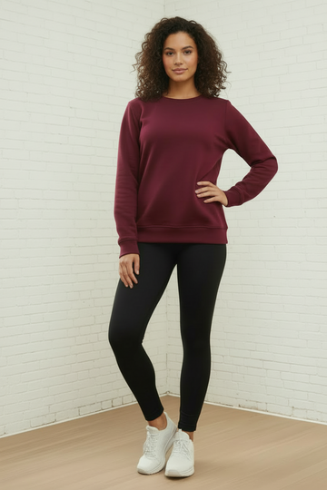 JUNO cotton sweater - Valentin Prosecco Mood