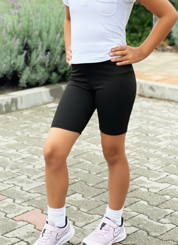 HARIET-01-S fekete gyerek short