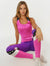 HARLOFF-020 rózsaszín női sportfelső FRENETIC gumis pánttal – kényelmes, légáteresztő, trendi