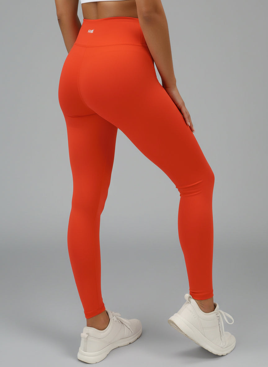 ROLA-23 red high waist soft leggings