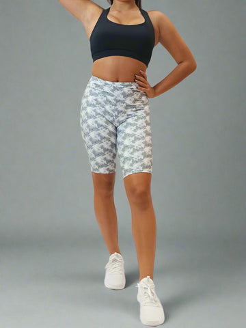 OZZY-01 black high waist cycling pants