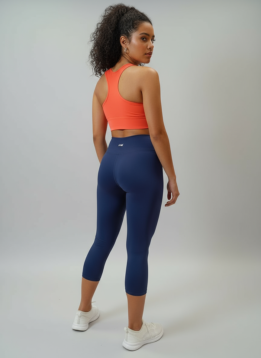 HANGA –45-Sötétkék-Női sportos térdnadrág